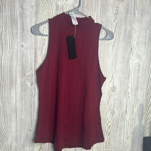 Women's Alphalete Tank Top NWT Maroon Size Large